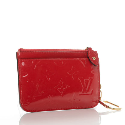 Louis Vuitton Vernis Key Pouch Cherry 3 of 6