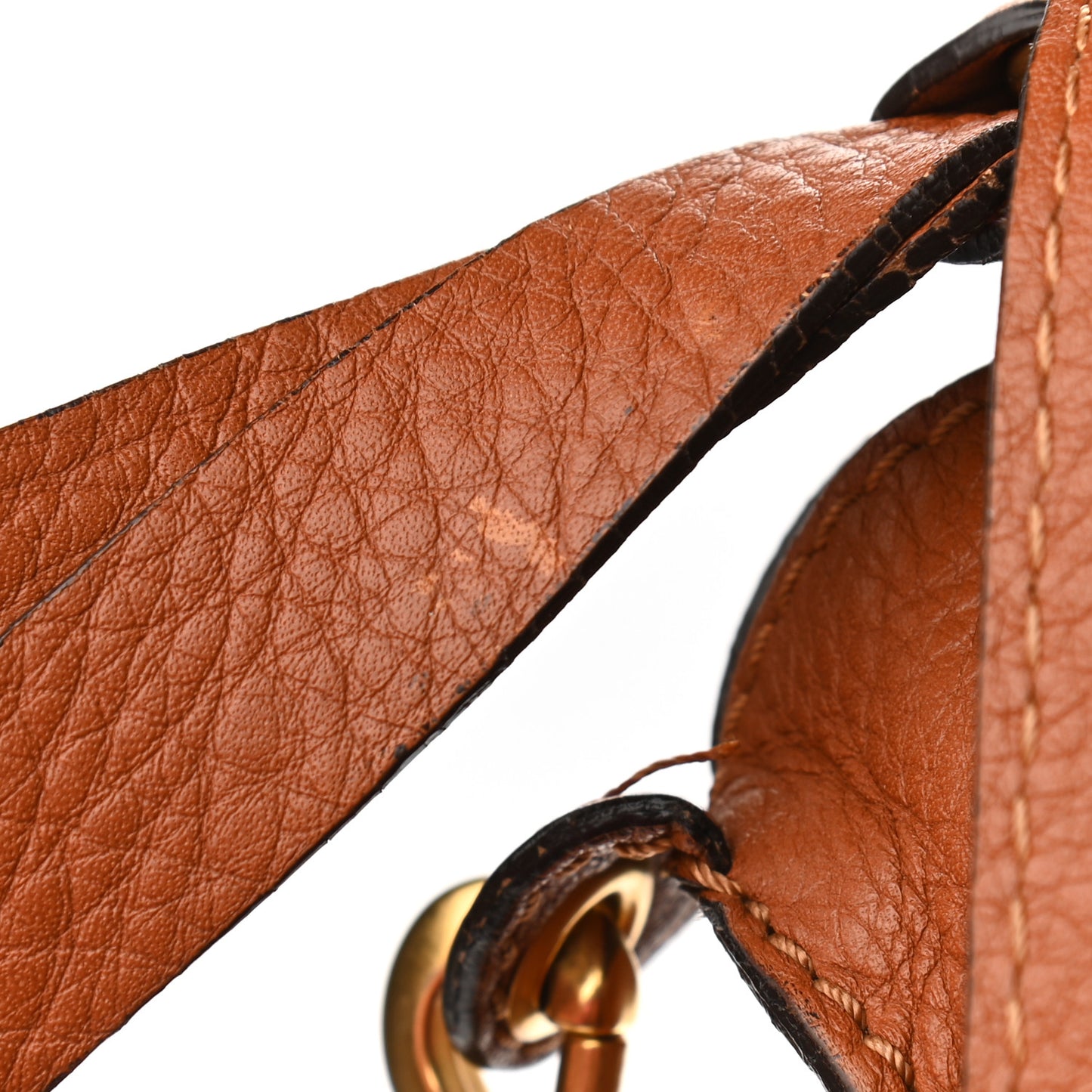 Calfskin Medium Marcie Satchel Tan
