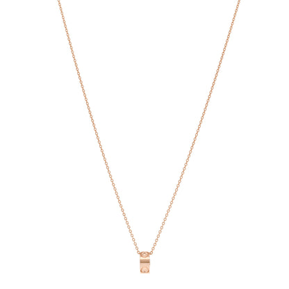 Louis Vuitton 18K Pink Gold Empreinte Pendant Necklace 1 of 6