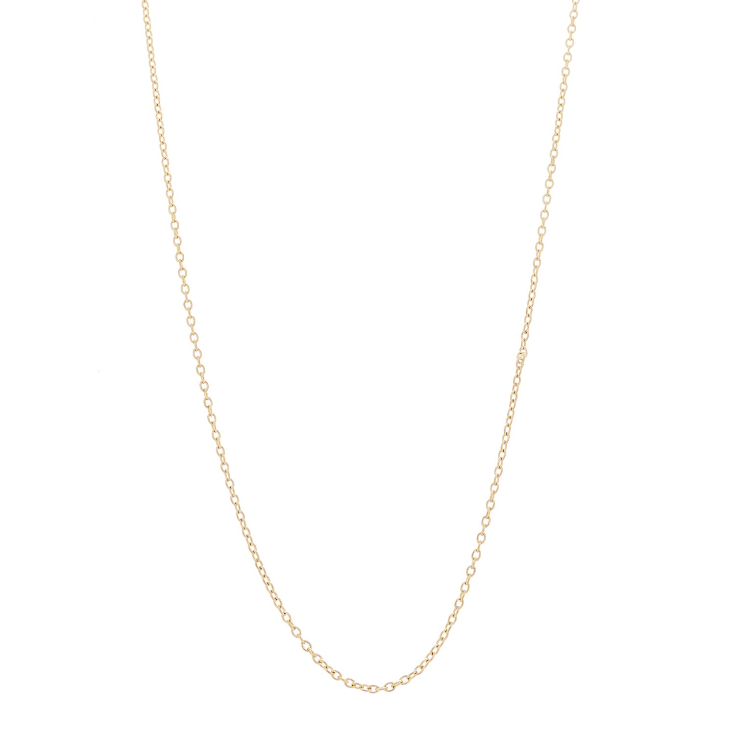 Tiffany 18K Yellow Gold Chain Necklace 19" 1 of 5