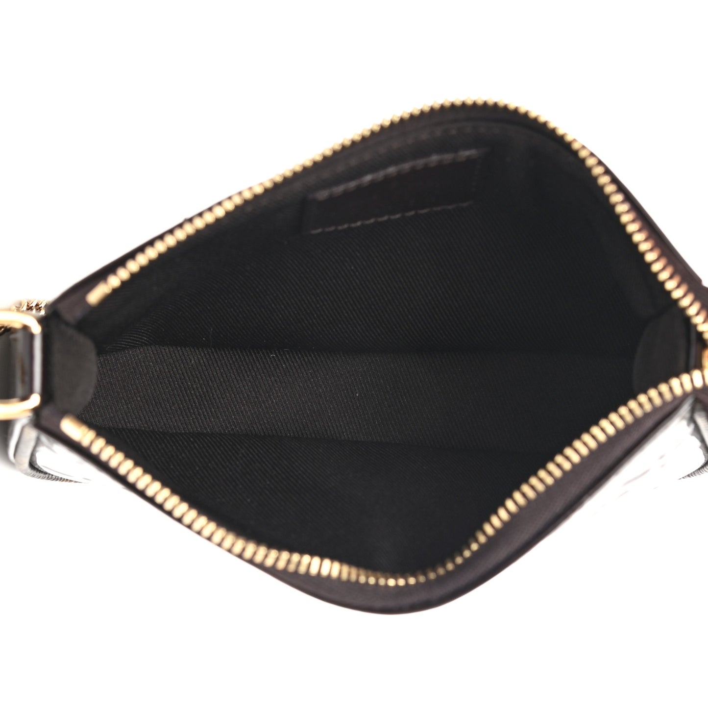 Vernis Monogram Mini Pochette Accessories Amarante