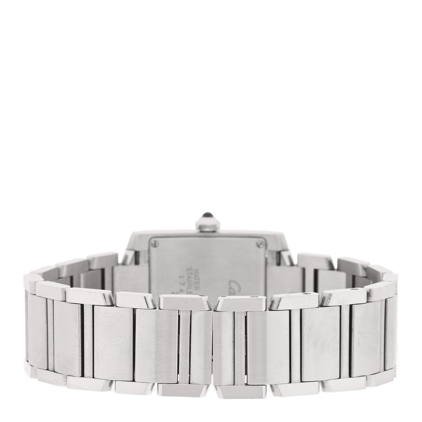 Stainless Steel 25mm Tank Francaise Quartz Watch