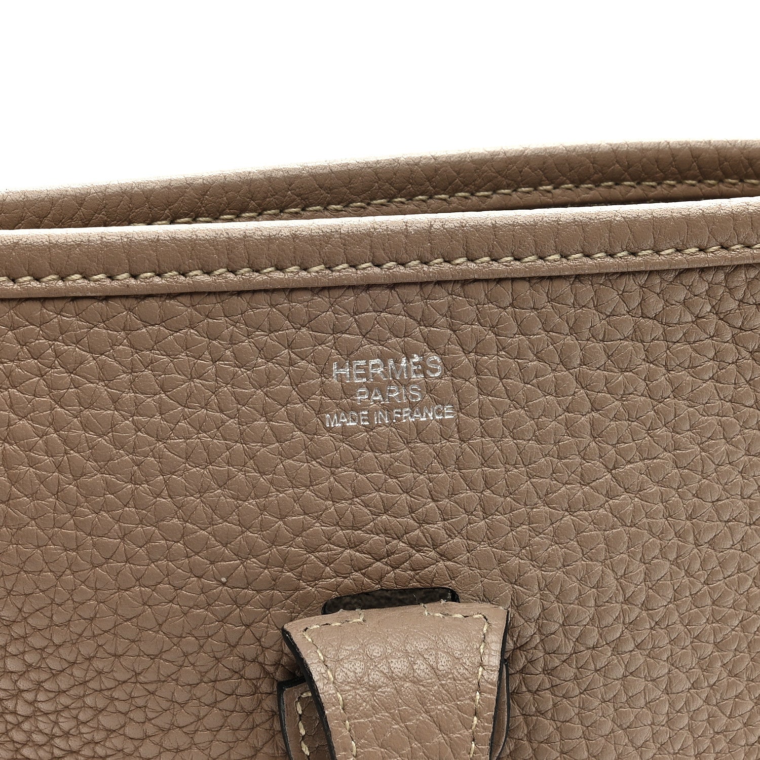 Hermes Taurillon Clemence Evelyne III PM Gris Tourterelle 5 of 8