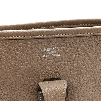 Hermes Taurillon Clemence Evelyne III PM Gris Tourterelle 5 of 8