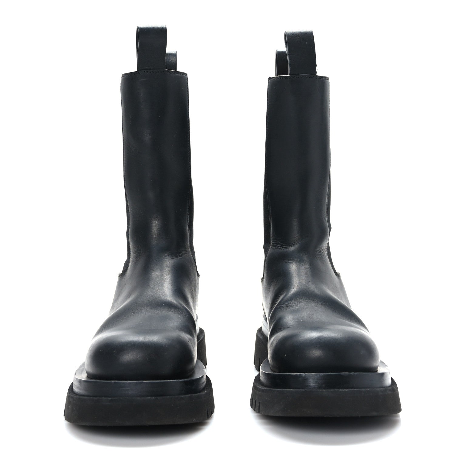 Bottega Veneta Calfskin The Lug Chelsea 55mm Boots 39 Black 2 of 8