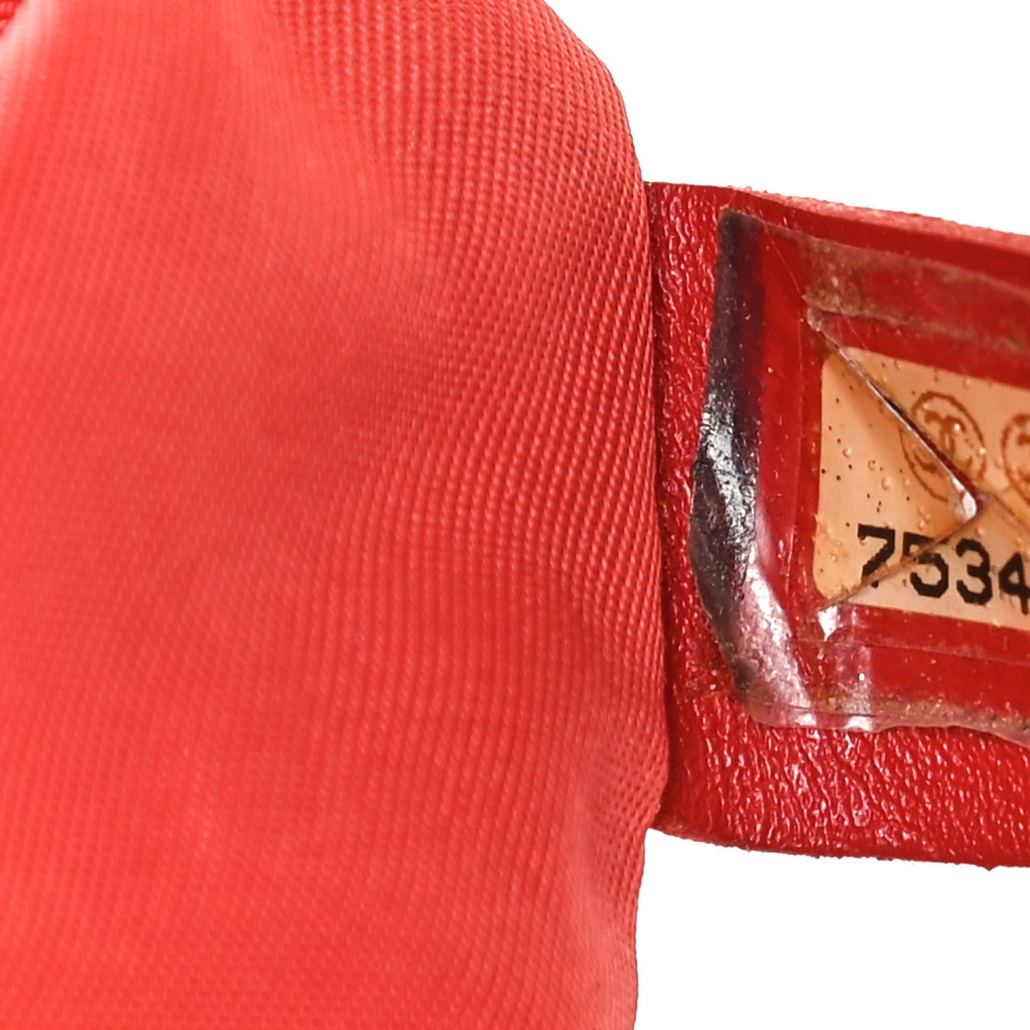 Chanel Nylon Medium Travel Tote Red 7 of 11