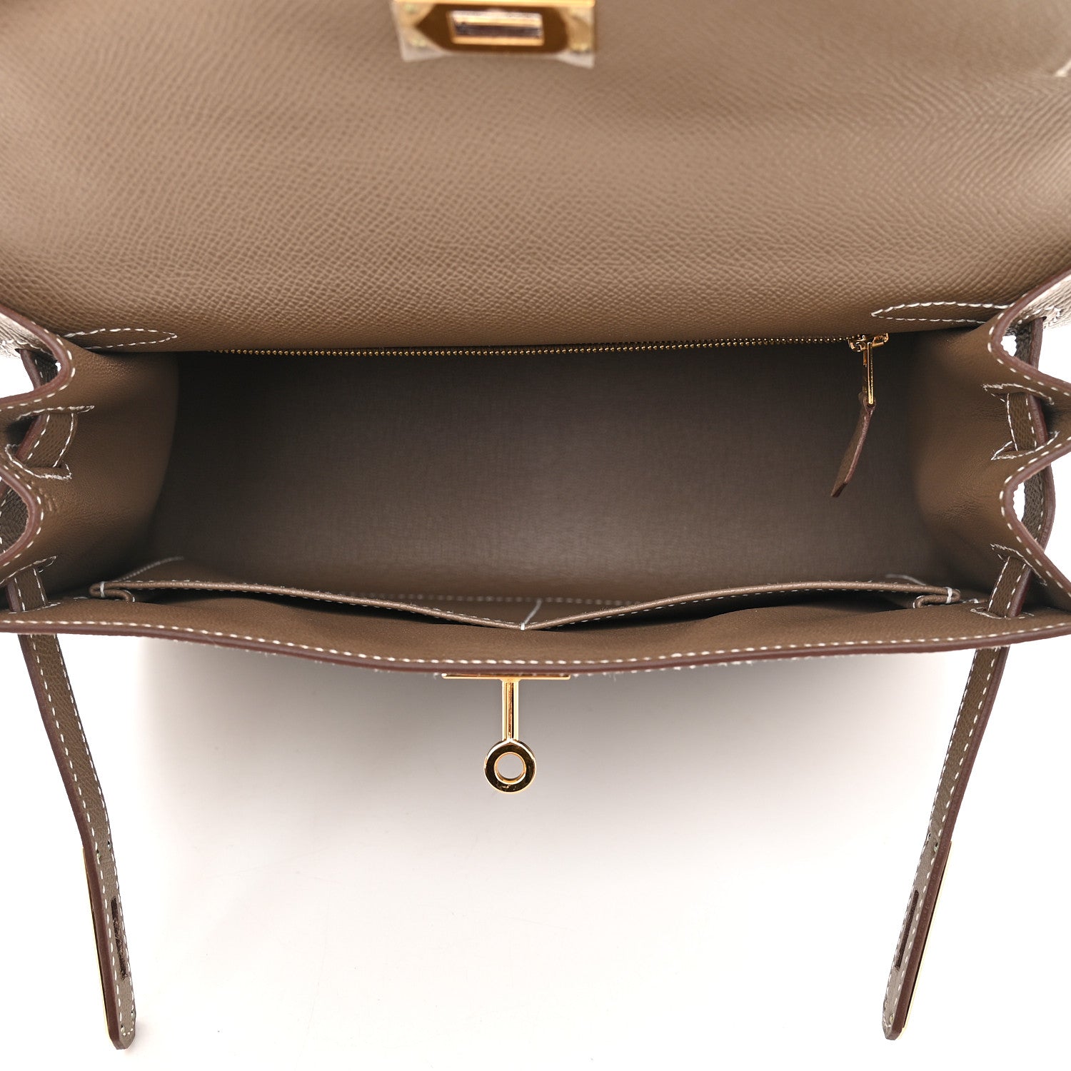 Hermes Epsom Kelly Sellier 28 Etoupe 4 of 9