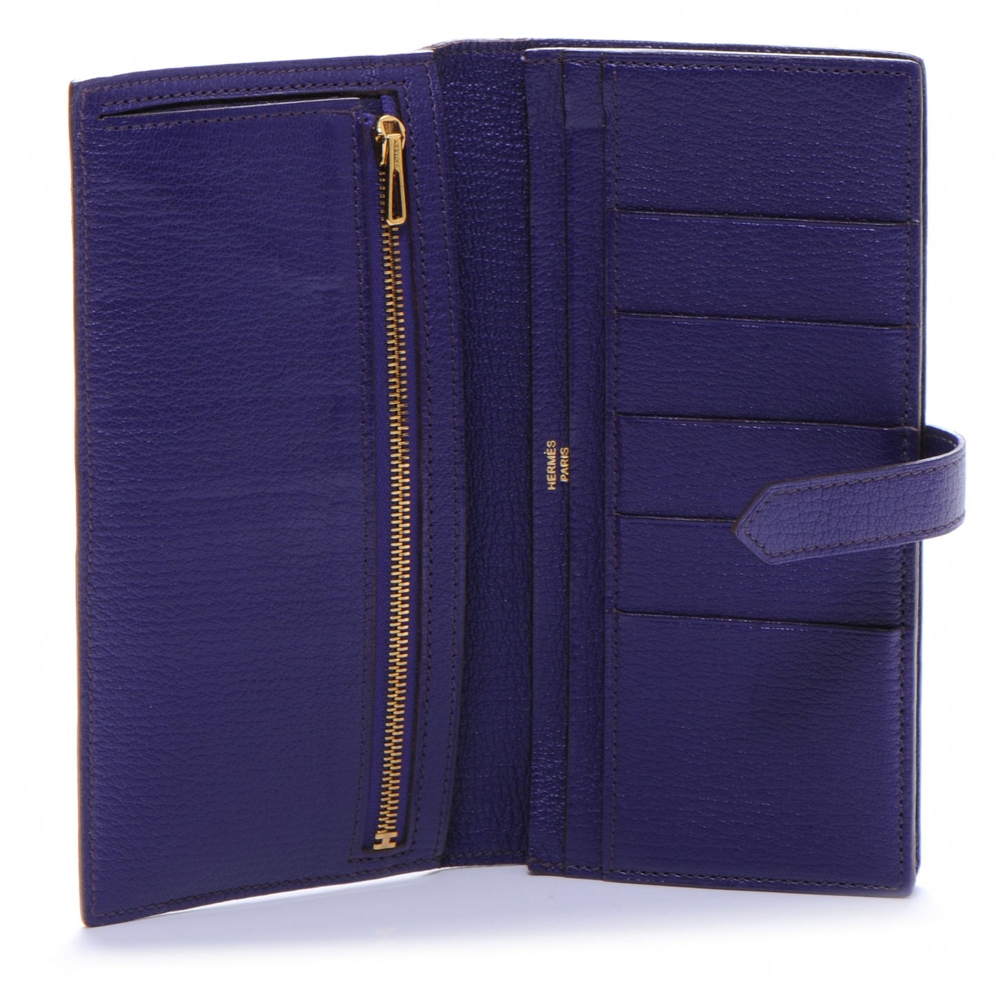 Chevre Bearn Wallet Iris
