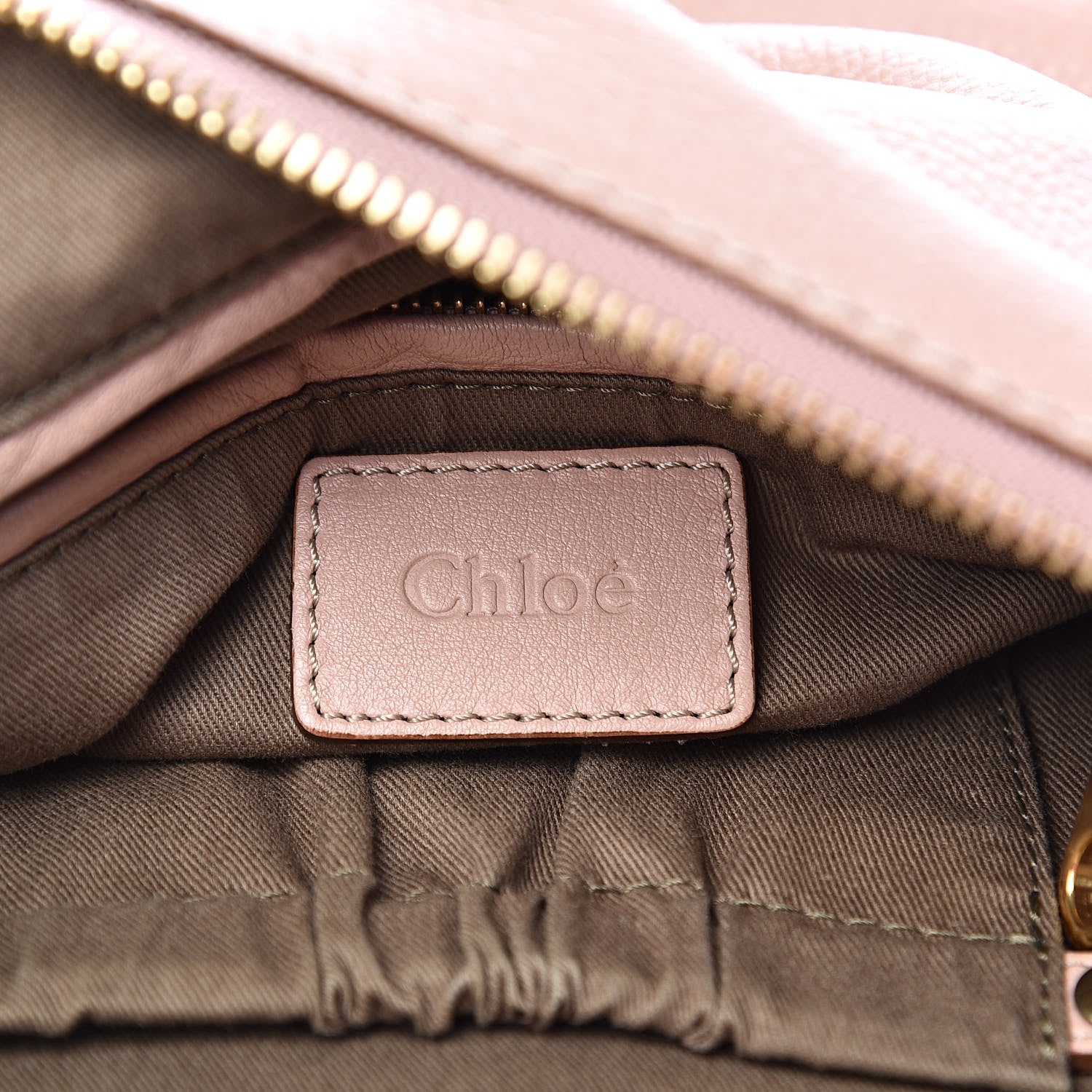 Chloe Calfskin Medium Marcie Satchel Pale Pink 6 of 10