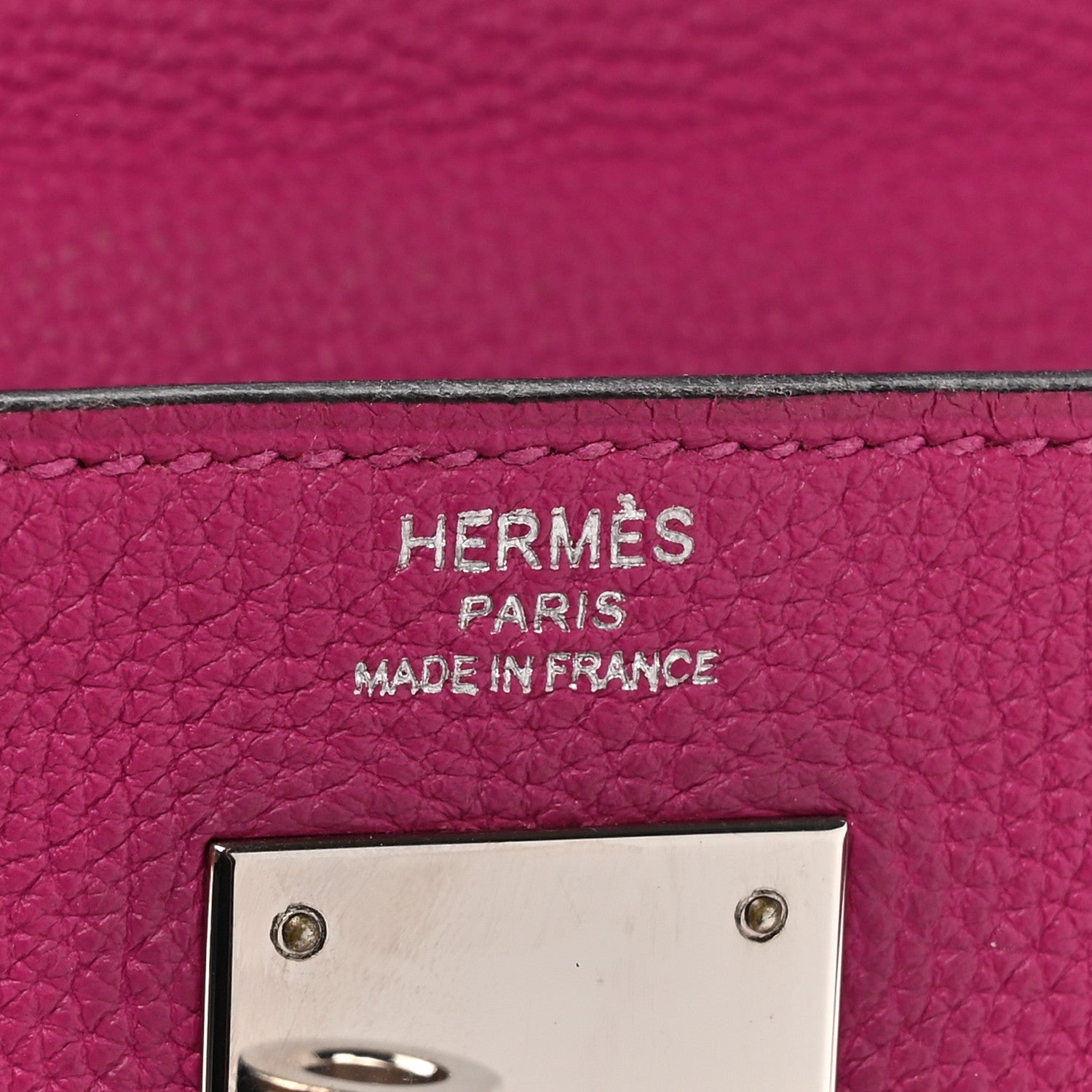 Hermes Togo Kelly Retourne 28 Rose Pourpre 6 of 18