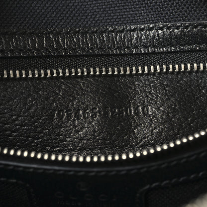 Gucci GG Supreme Monogram Textured Dollar Calfskin Small Crossbody Bag Black 7 of 11
