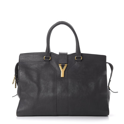 Saint Laurent Sheepskin Large Cabas ChYc Grey 1 of 21