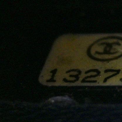 Chanel Lambskin Quilted Wallet On Chain WOC Navy Blue 8 of 12