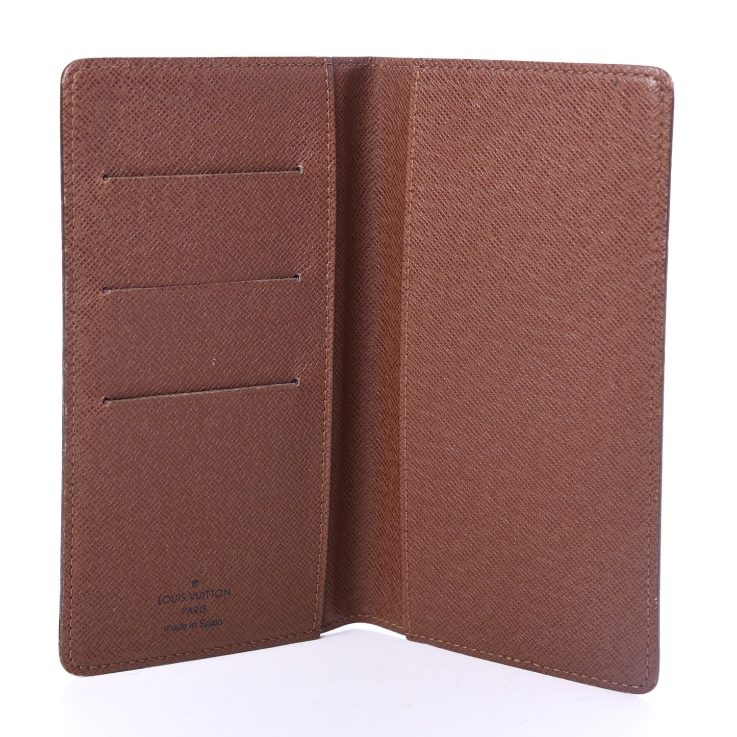 Monogram Checkbook Holder Case Wallet