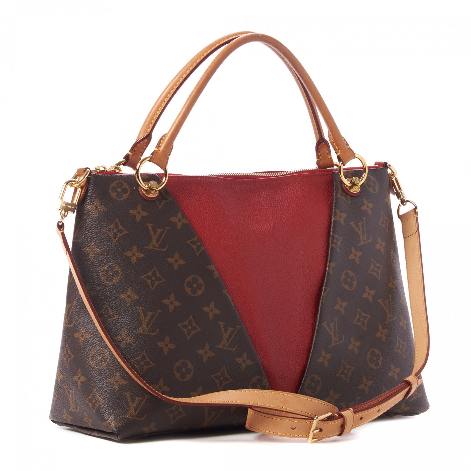 Louis Vuitton Monogram V Tote MM Cherry 3 of 11