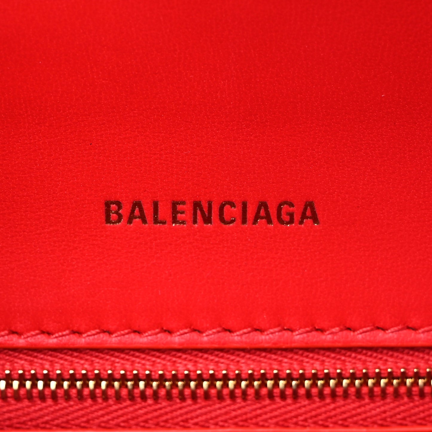 Shiny Box Calfskin Small Hourglass Top Handle Bag Bright Red