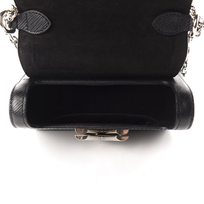 Louis Vuitton Epi Twist Shoulder Bag PM Black 4 of 8