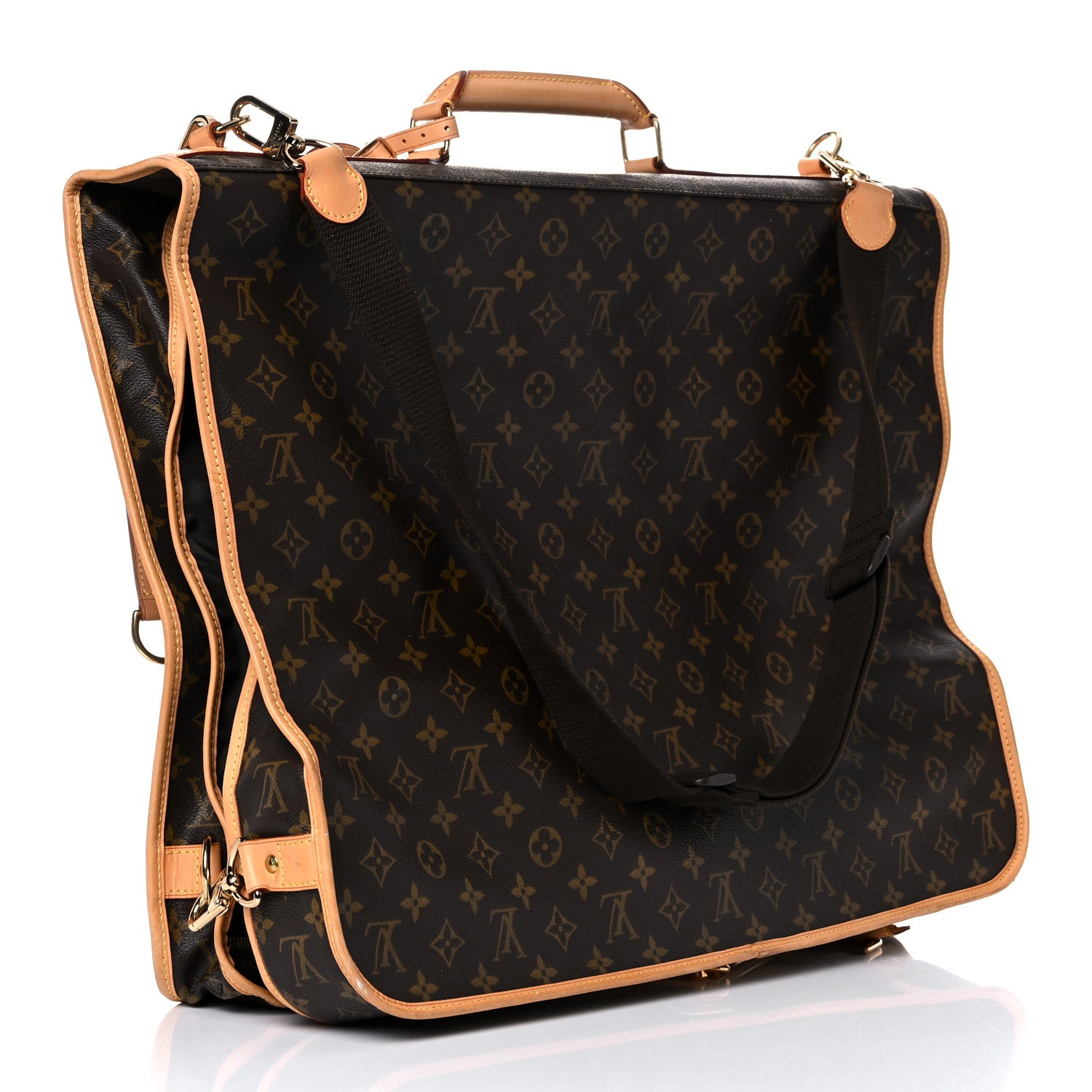 Louis Vuitton Monogram Garment Bag 3 Hangers 3 of 27