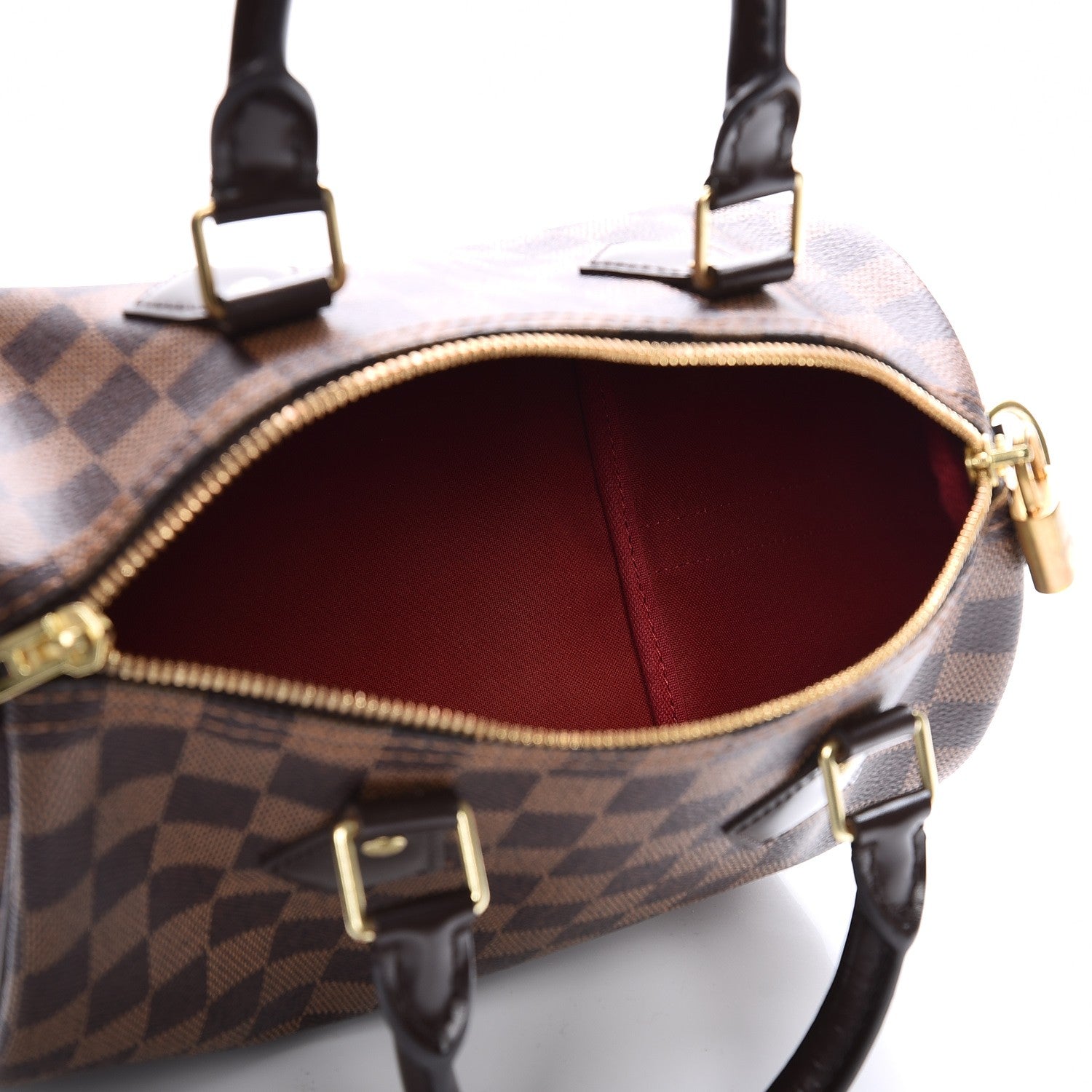 Louis Vuitton Damier Ebene Speedy Bandouliere 25 5 of 8