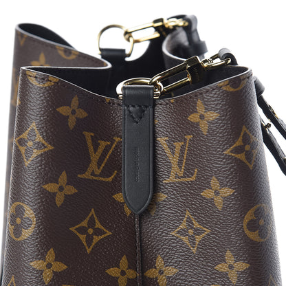 Louis Vuitton Monogram Neonoe MM Black 9 of 9