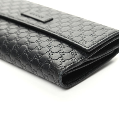 Gucci Microguccissima Continental Flap Wallet Black 10 of 10