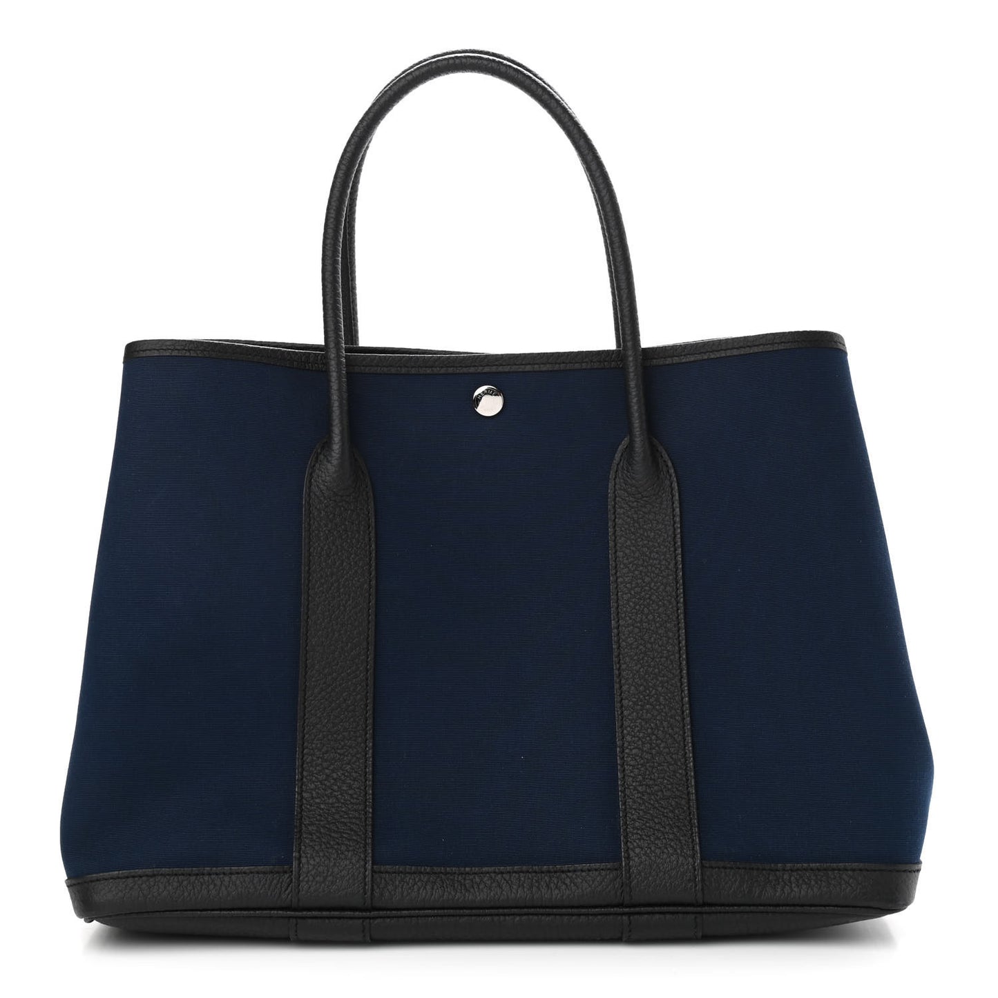 Toile Negonda Garden Party Tote 36 MM Bleu Marine Black