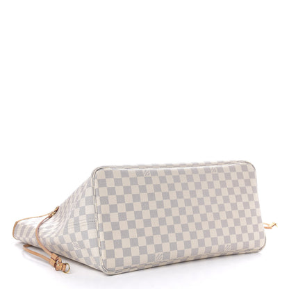 Louis Vuitton Damier Azur Neo Neverfull GM Rose Ballerine 4 of 11
