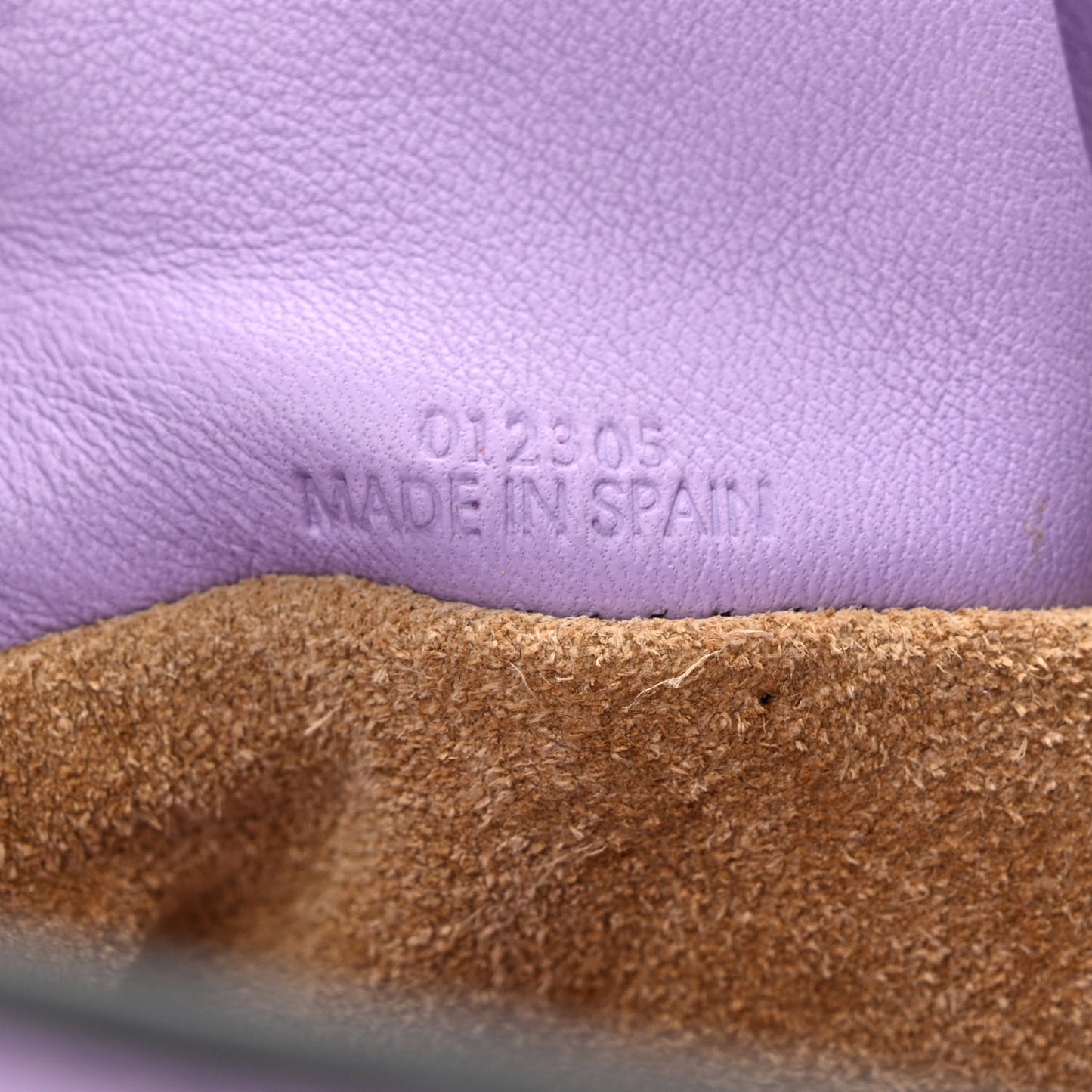 Calfskin Mini Flamenco Knot Bag Light Mauve