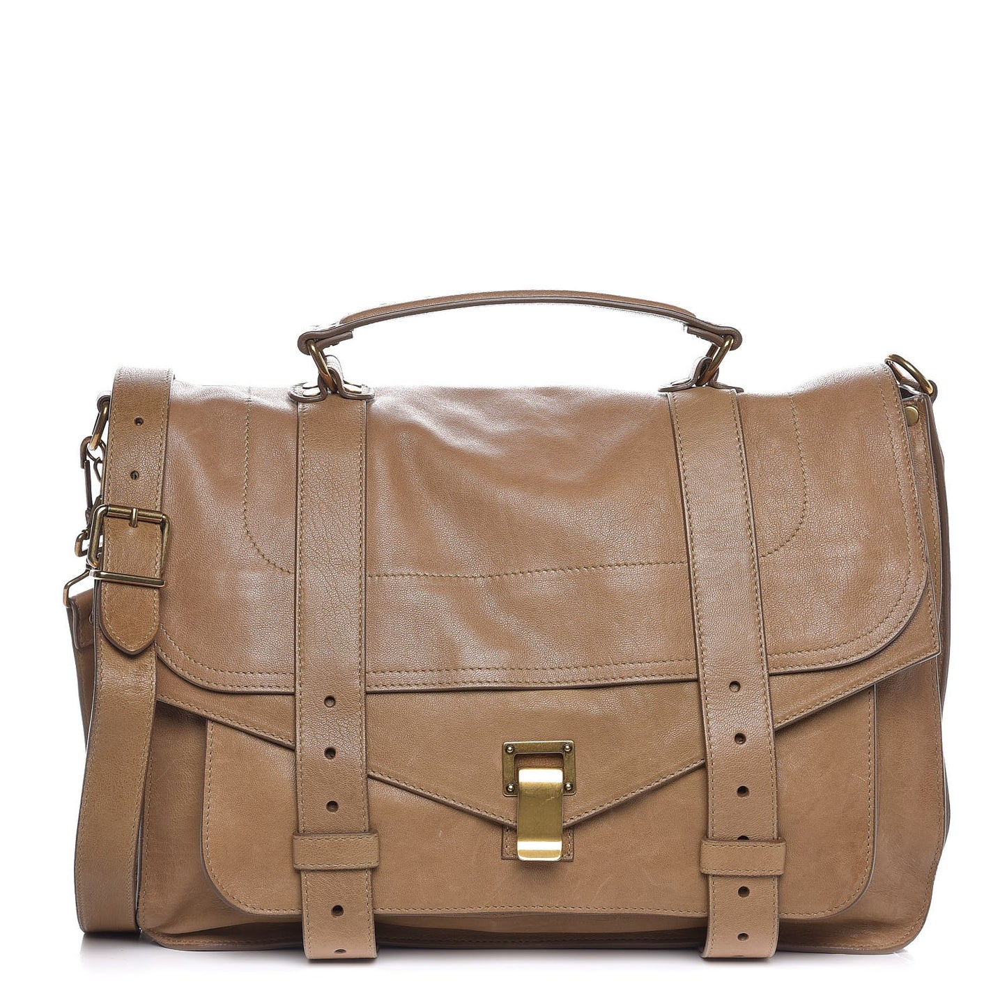 Lambskin Large PS1 Satchel Birch