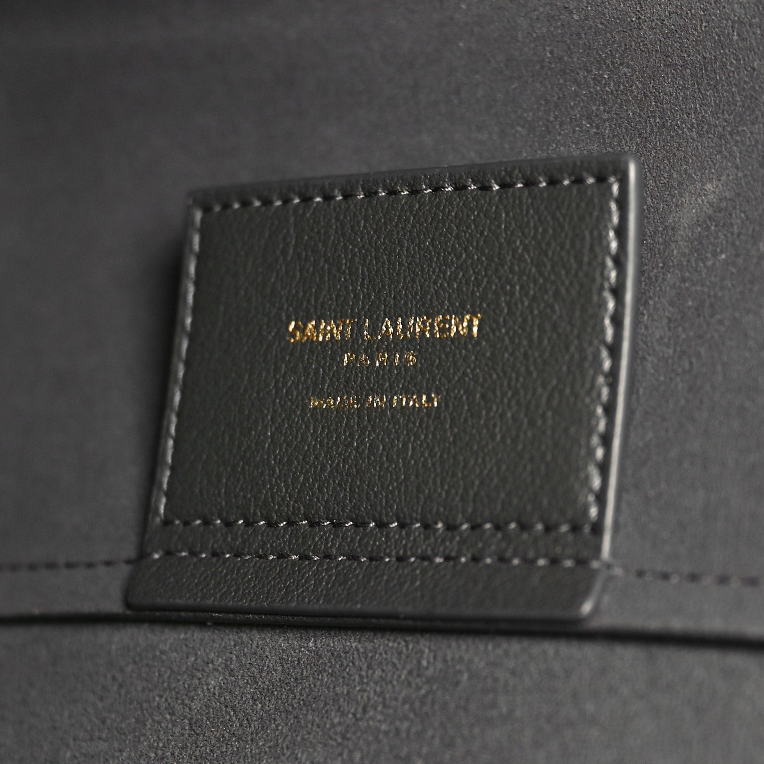 Saint Laurent Calfskin Large Shopping Tote Earth 7 of 10
