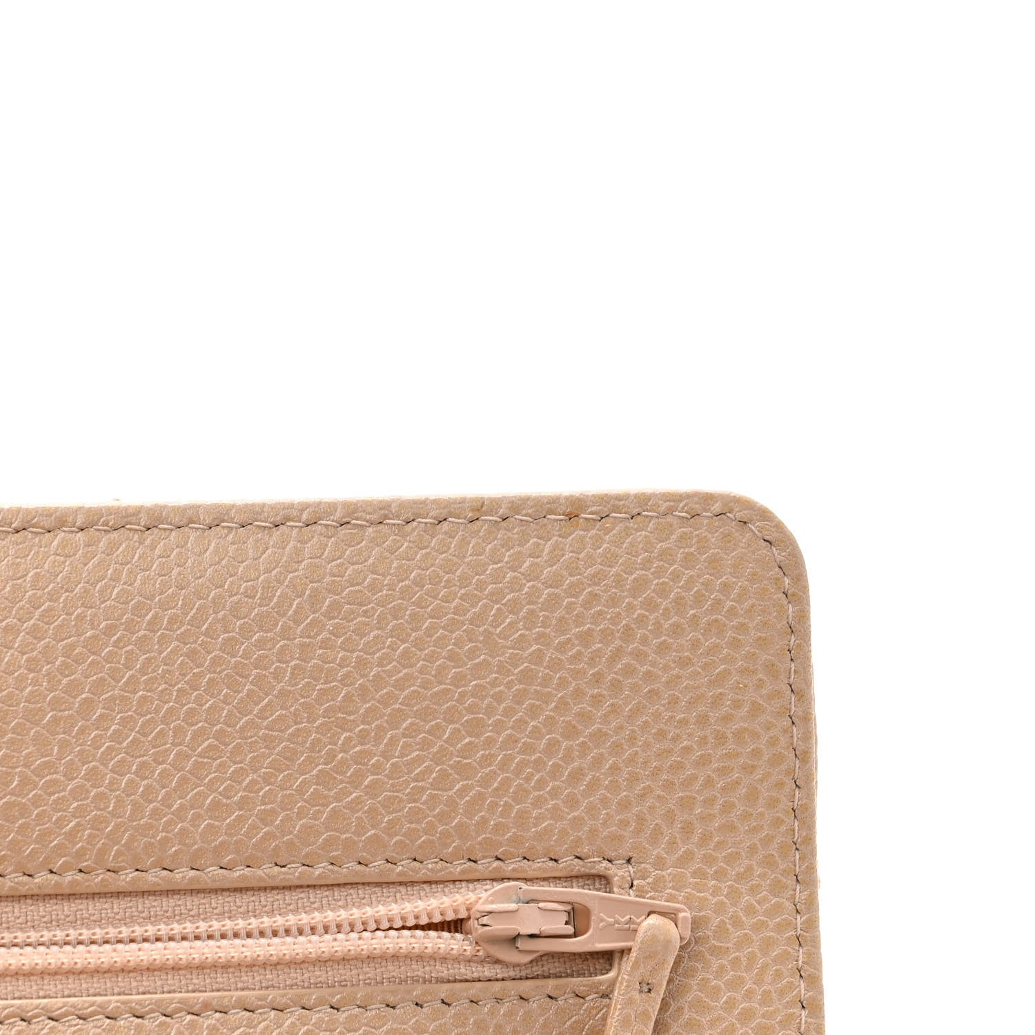 Chanel Caviar Quilted Wallet On Chain WOC Beige 15 of 16