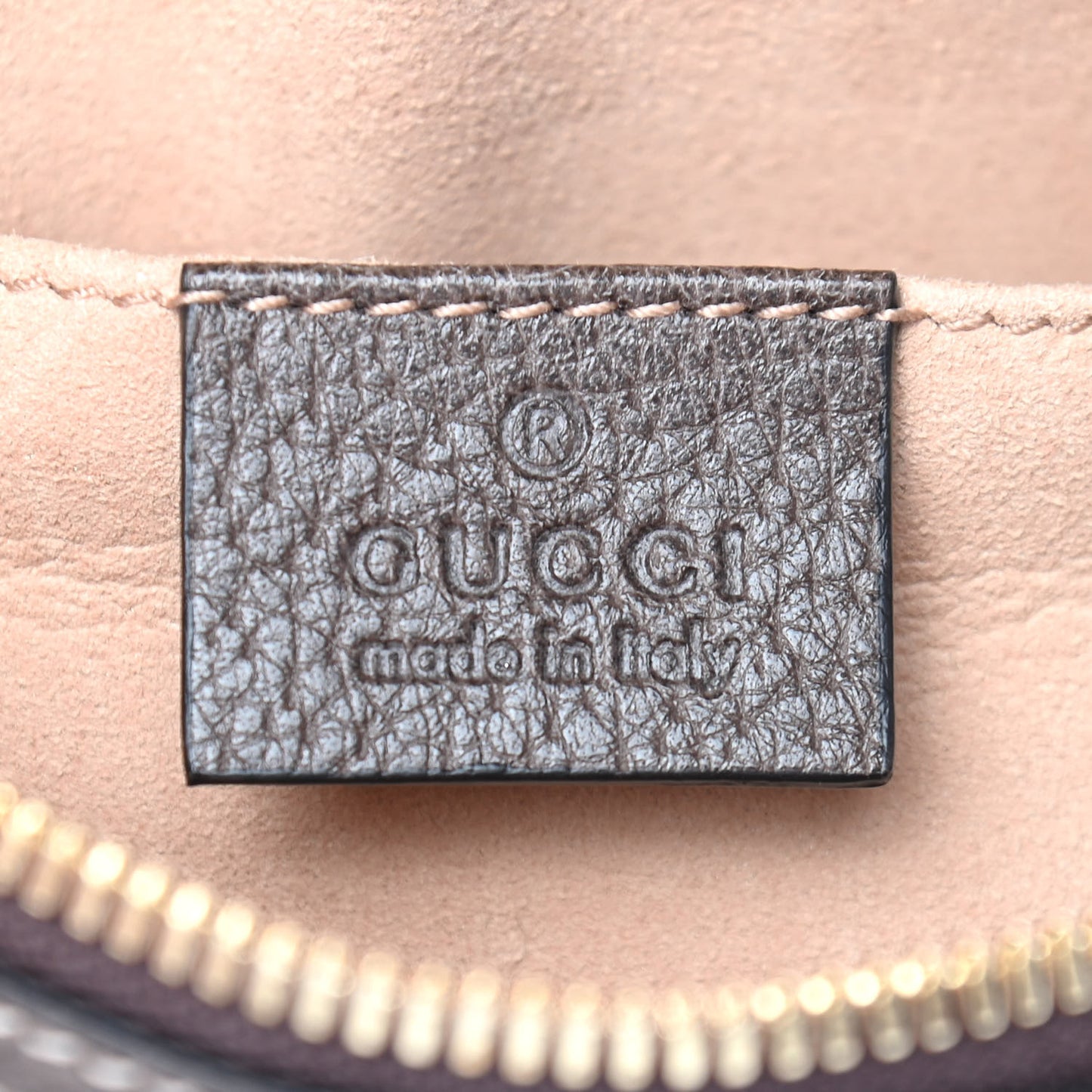 GG Supreme Monogram Small Ophidia Belt Bag 95 38 Dark Brown