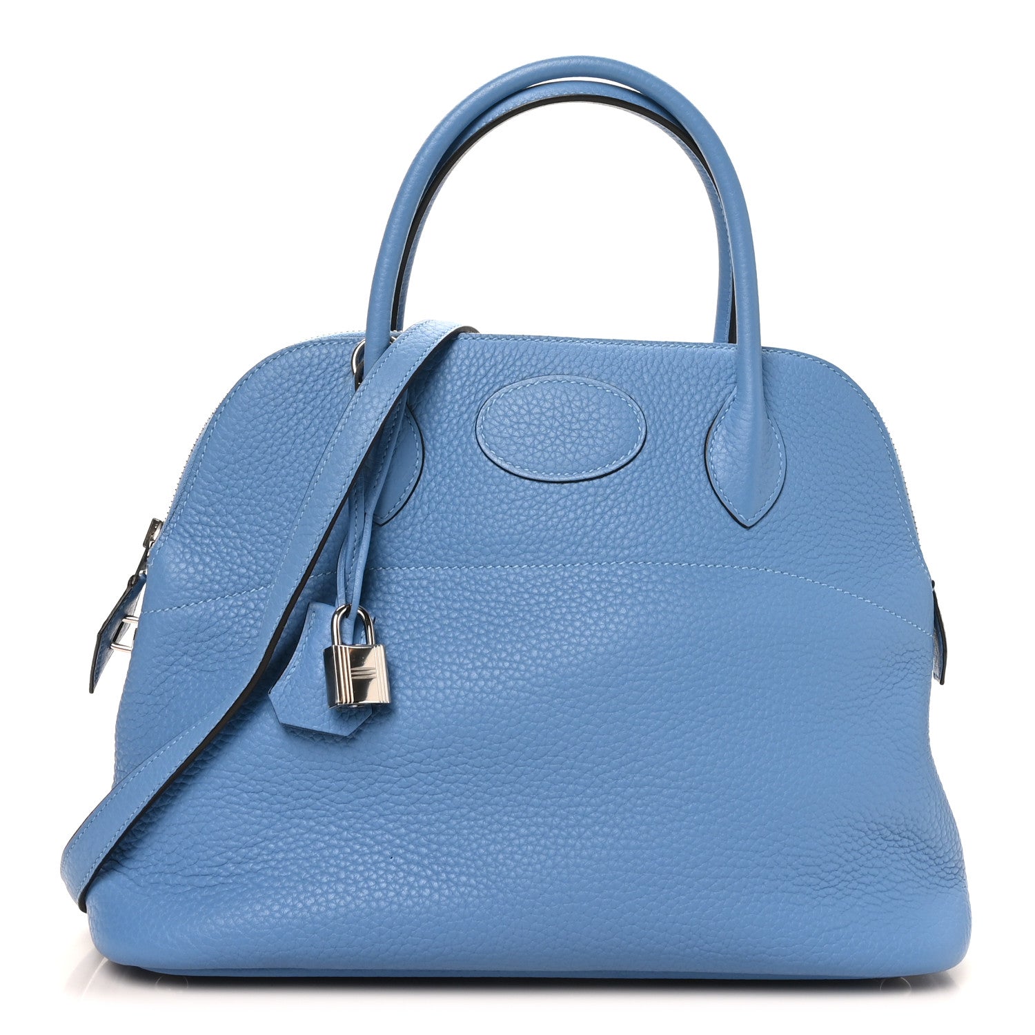 Hermes Taurillon Clemence Bolide 31 Bleu Paradis 1 of 10