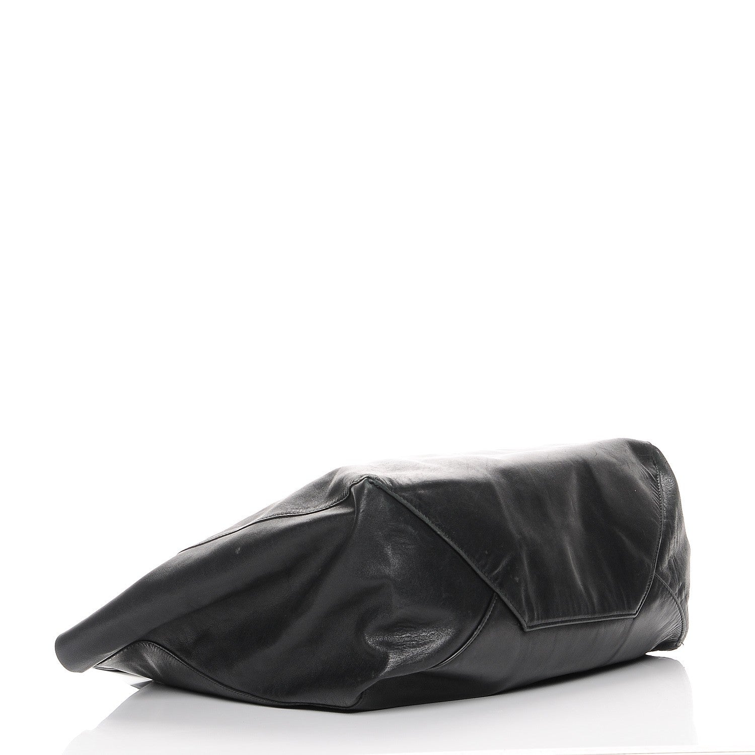 Celine Lambskin Horizontal Cabas Black 4 of 17