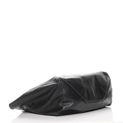 Celine Lambskin Horizontal Cabas Black 4 of 17