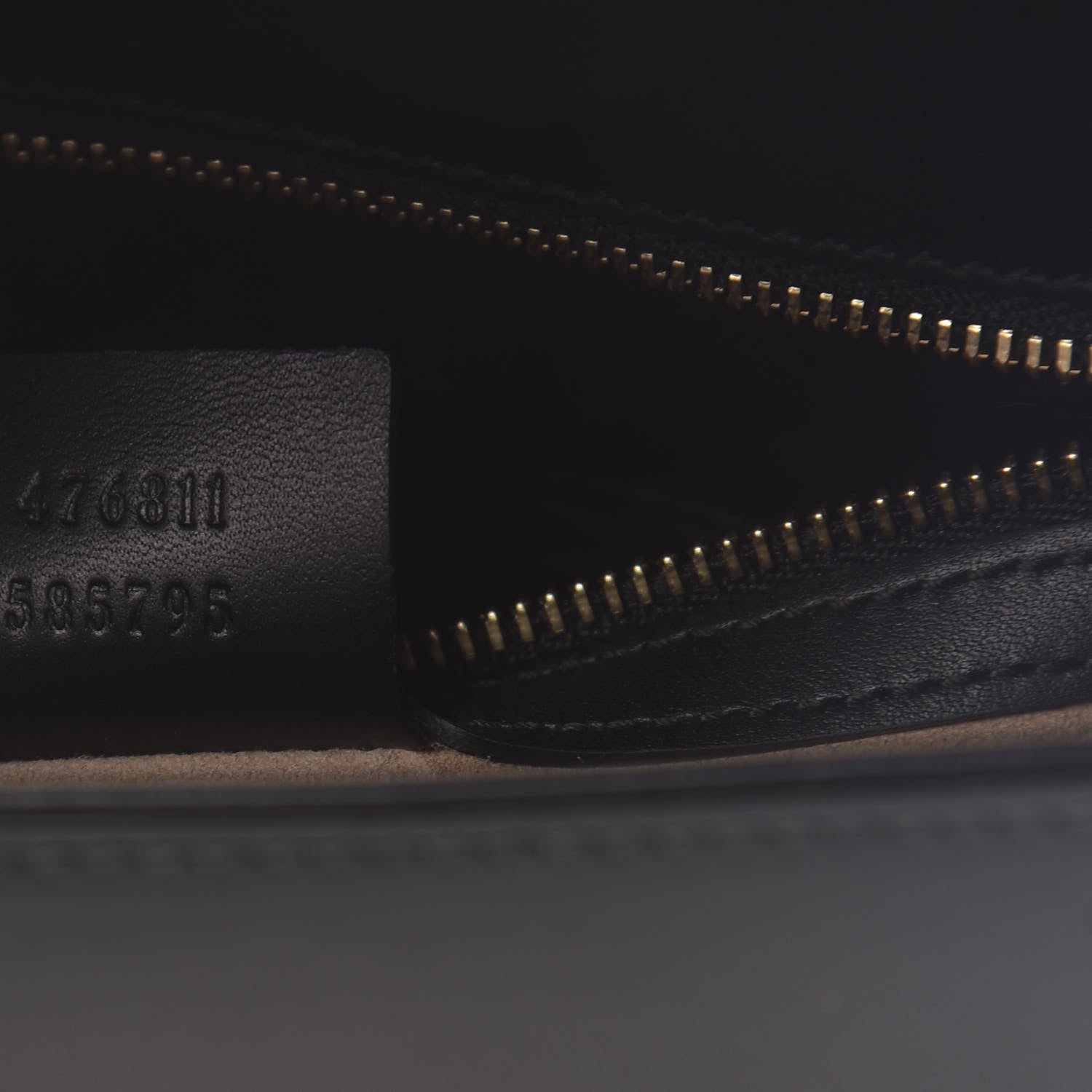 Gucci Calfskin Sylvie Belt Bag Black 7 of 10
