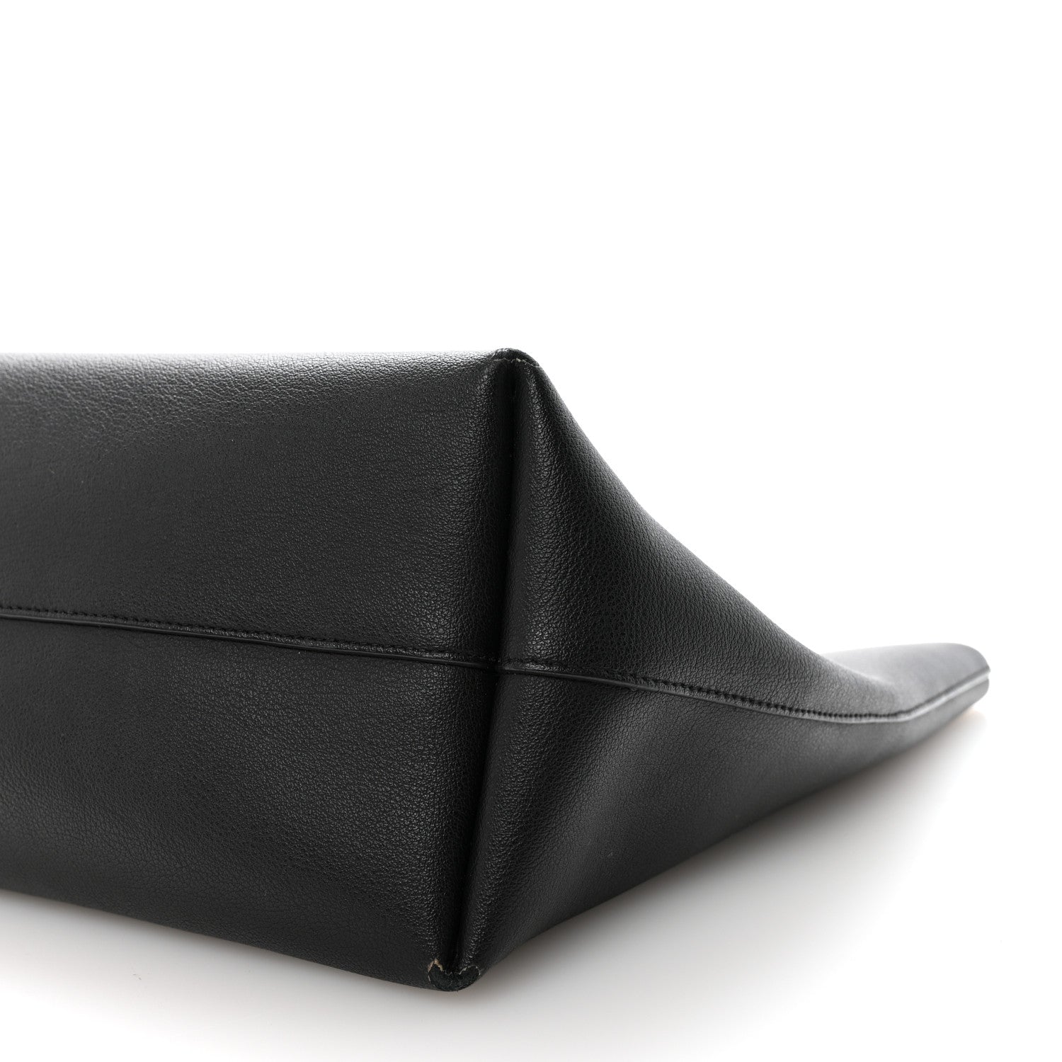 Saint Laurent Calfskin Large Shopping Tote Black 10 of 10