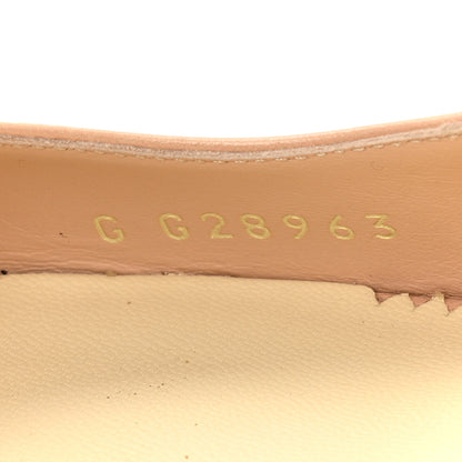 Chanel Lambskin Pearl Cap Toe CC Slingback Pumps 39.5 Beige Black 8 of 13