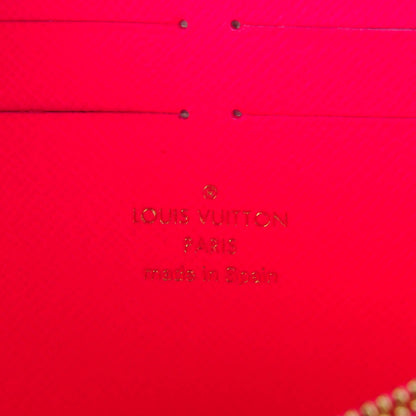 Louis Vuitton Monogram Graffiti Zippy Wallet Fuchsia 6 of 7