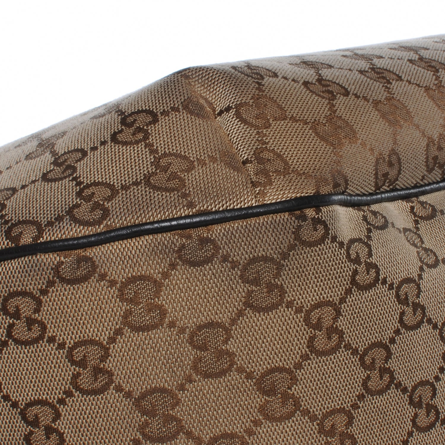 Gucci Monogram New Ladies Web Large Hobo Ebony 5 of 9