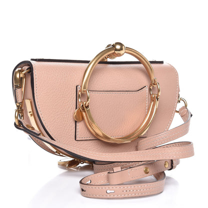 Chloe Calfskin Small Nile Bracelet Minaudiere Bag Biscotti Beige 3 of 8