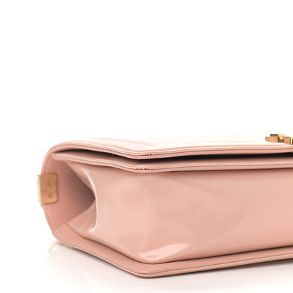 Chanel Patent Quilted New Medium Boy Flap Light Pink 9 of 11