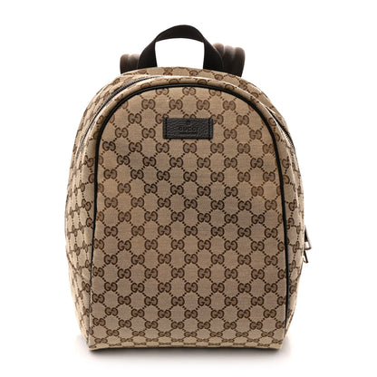Gucci Monogram Travel Backpack Dark Brown 1 of 10
