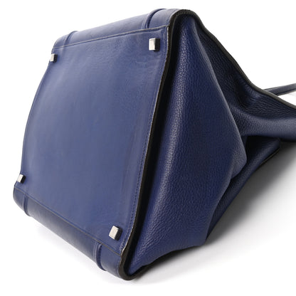 Celine Grained Calfskin Medium Phantom Luggage Indigo 9 of 9