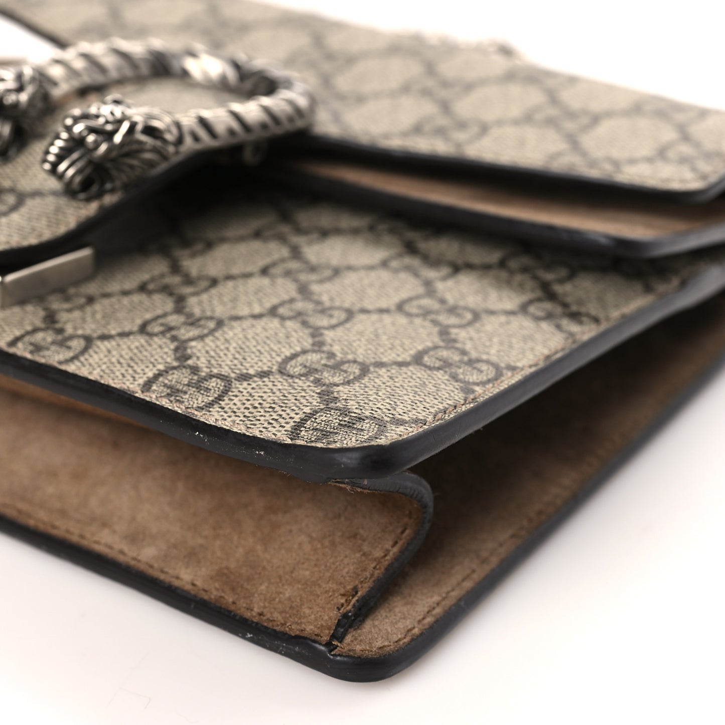 GG Supreme Monogram Mini Dionysus Shoulder Bag Taupe