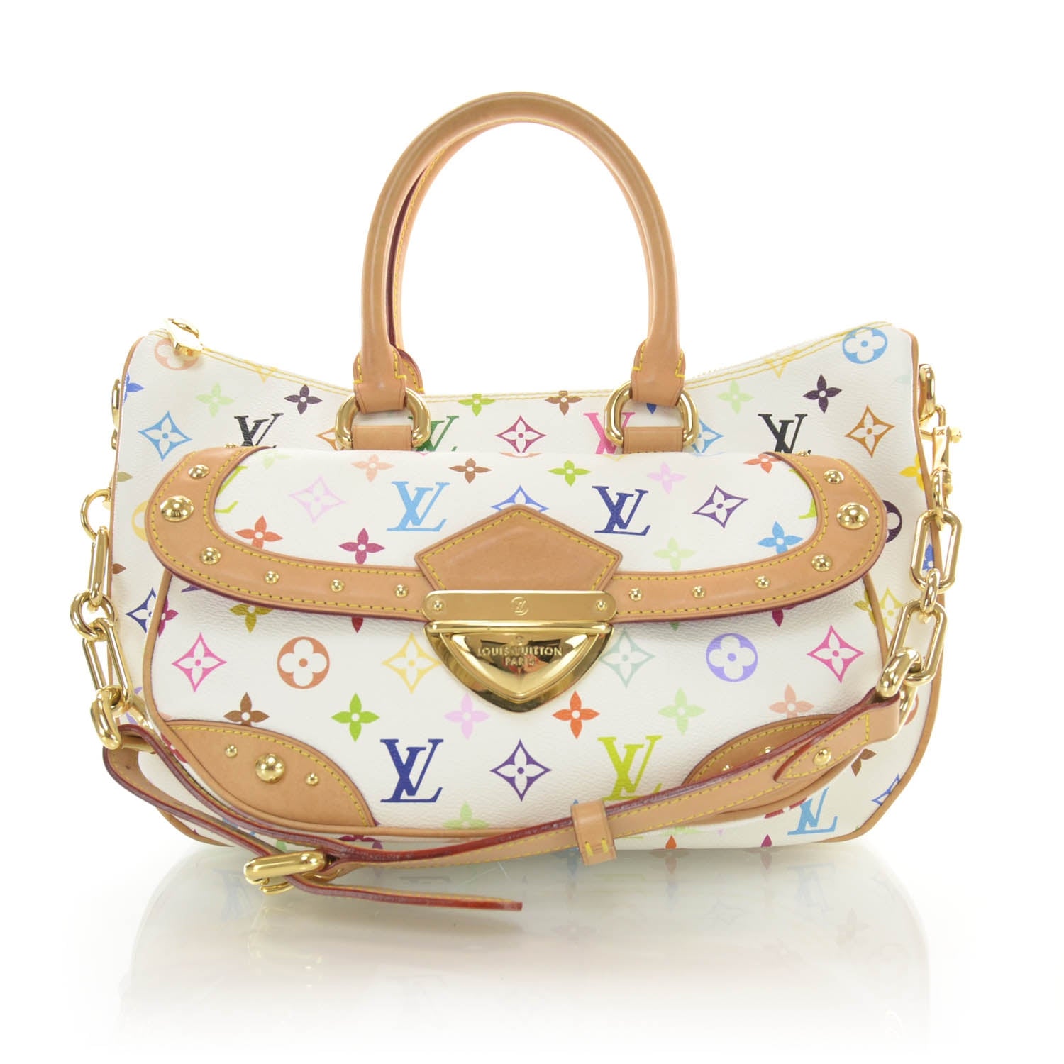 Louis Vuitton Monogram Multicolor Rita White 1 of 7