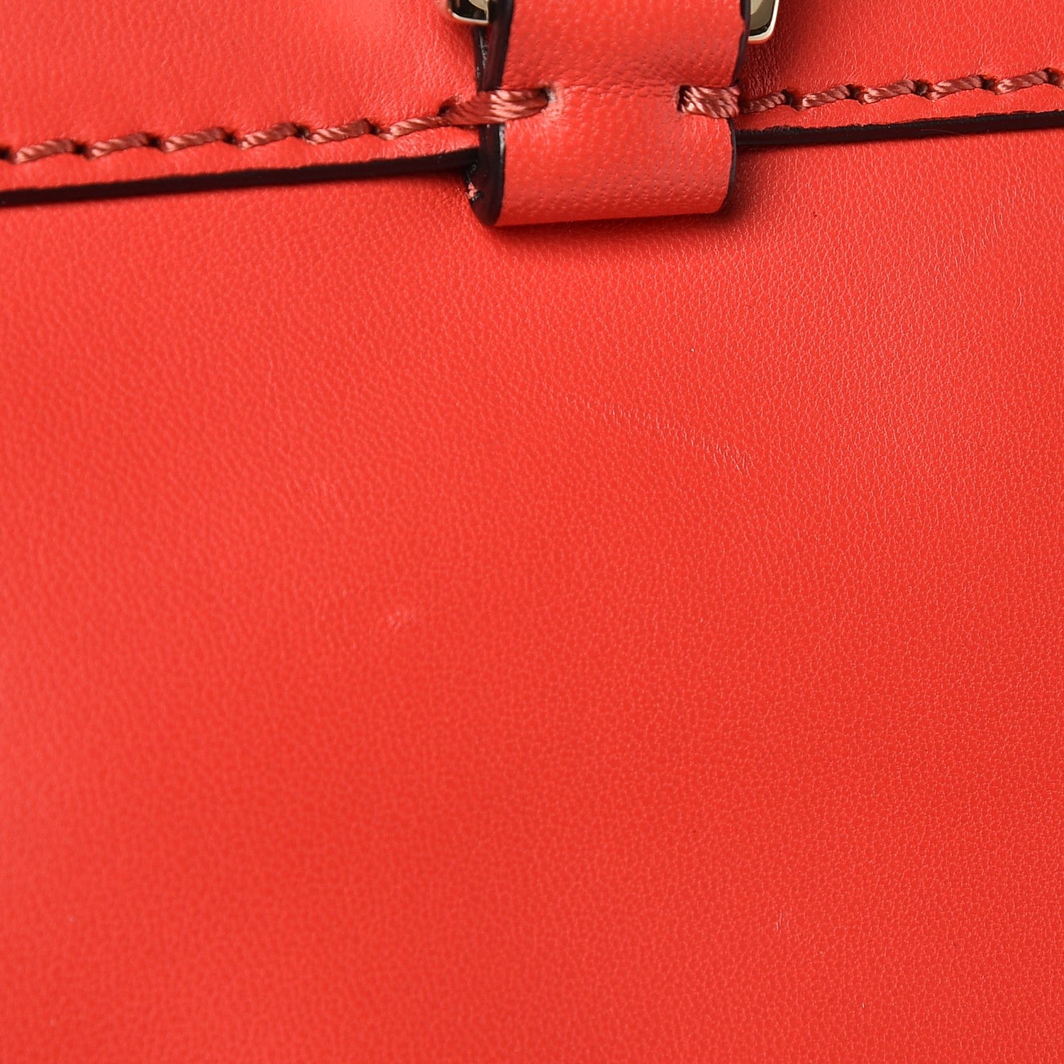 Valentino Garavani Vitello Lace Demetra Satchel Coral 7 of 10