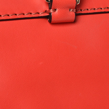 Valentino Garavani Vitello Lace Demetra Satchel Coral 7 of 10