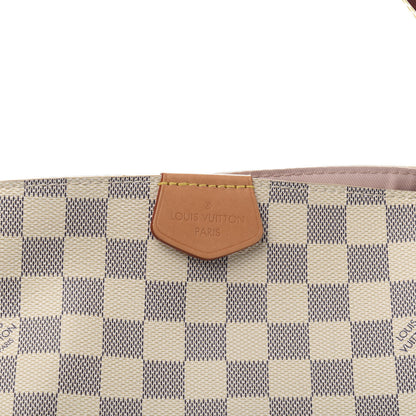 Louis Vuitton Damier Azur Graceful PM Rose Ballerine 10 of 11