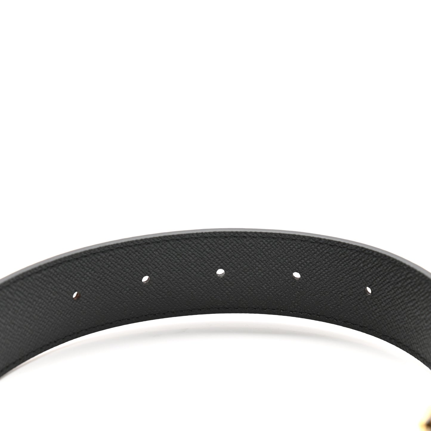 Calfskin Monogram 30mm LV Initiales Reversible Belt 80 32 Black